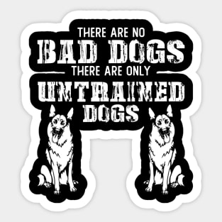 Dog Trainer Shirt Sticker